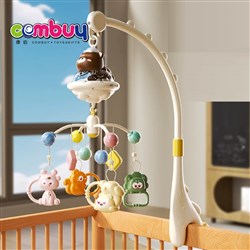 KB136558 KB136574 - Toddler Appease Cartoon Bear Lighting Musical Baby Rotating Bed Bell Toys